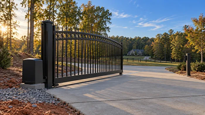 Gate Automation and Repair job by Entrance Masters
